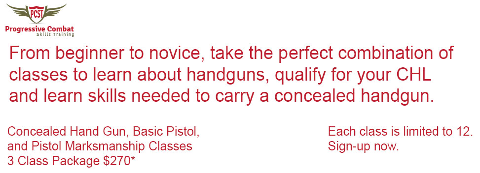 Weekend Pistol Foundation with Texas LTC Course 